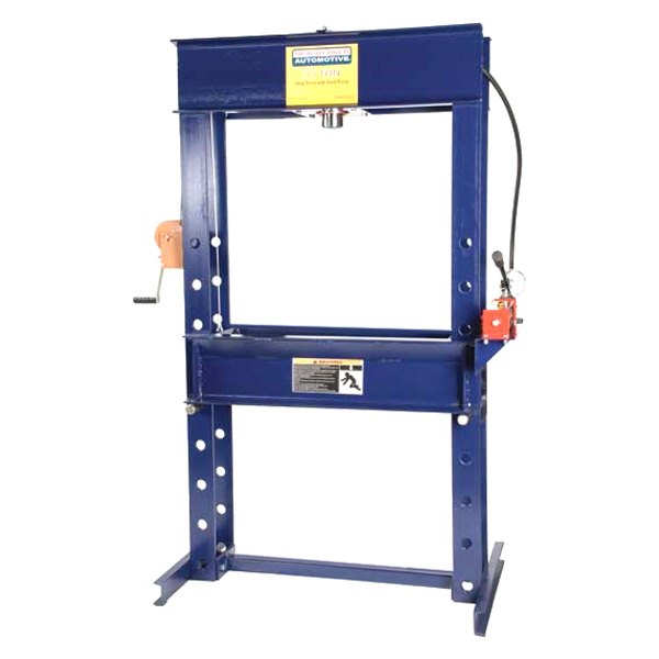 Hein-Werner® - 55 t Manual/Hydraulic H-Type Welded Press with Hand Winch
