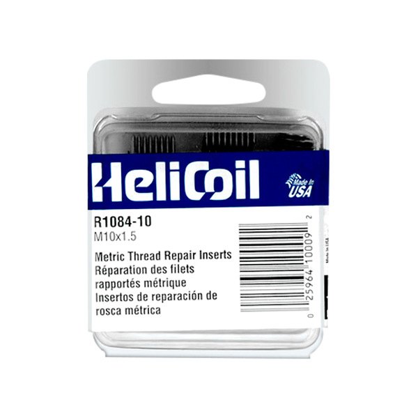 HeliCoil® - M10-1.5 x 15 mm Coarse Stainless Steel Free Running Helical Insert