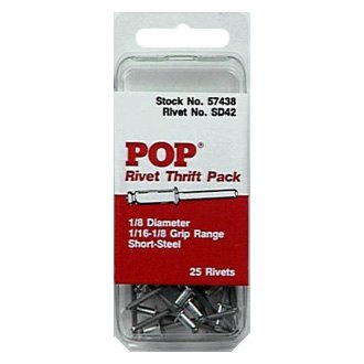 3/16 Steel Screw-in Rivet - Small