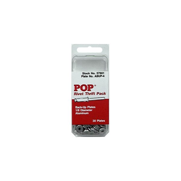 HeliCoil® - POP™ 1/8" Aluminum Round Rivet Back-Up Washers (30 Pieces)