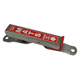 Hi-Tech® - Silver Aluminum Mat Clamp (3"W x 11.5"H x 1.5"D)