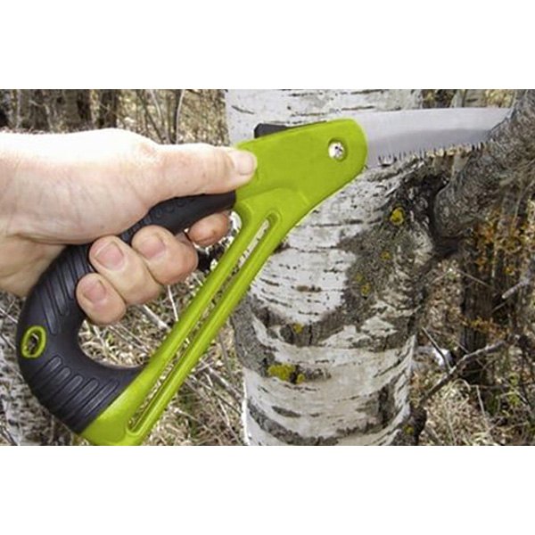 HME® - 5" Foldable Blade Hand Protector Pruning Saw with Hand Protector