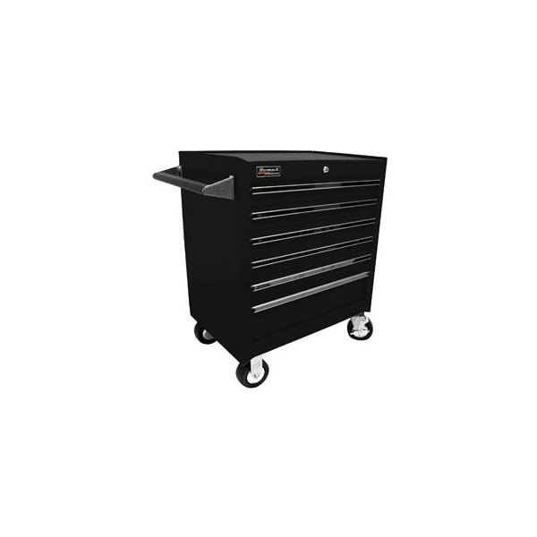 Homak® - Pro™ Black Rolling Tool Cabinet (27" W x 32" D x 19" H)