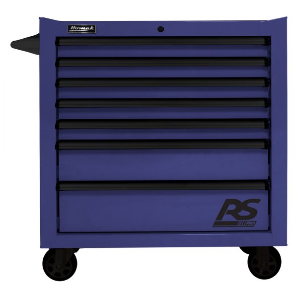 Homak® - RS Pro™ Blue Rolling Tool Cabinet (36" W x 24" D x 39" H)