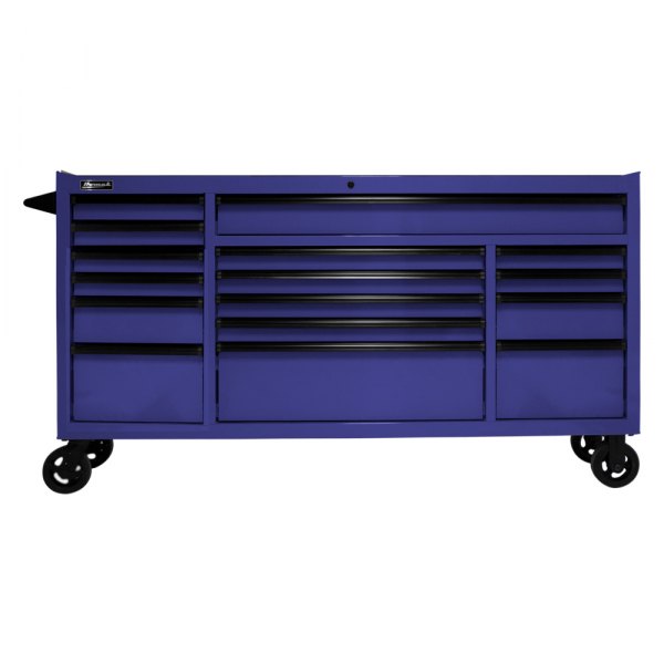 Homak® - RS Pro™ Blue Rolling Tool Cabinet (72" W x 24" D x 40" H)