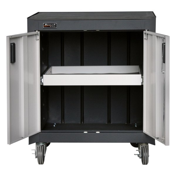 大人上品なおすすめコーデ Homak® GS04002270 - Gray 2-Door Mobile Rolling Tool Cabinet ポケモンカードゲーム