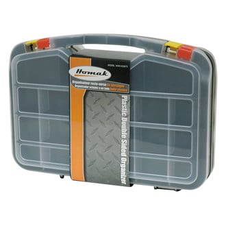 Homak® - 12-Compartment Double Sided Organizer