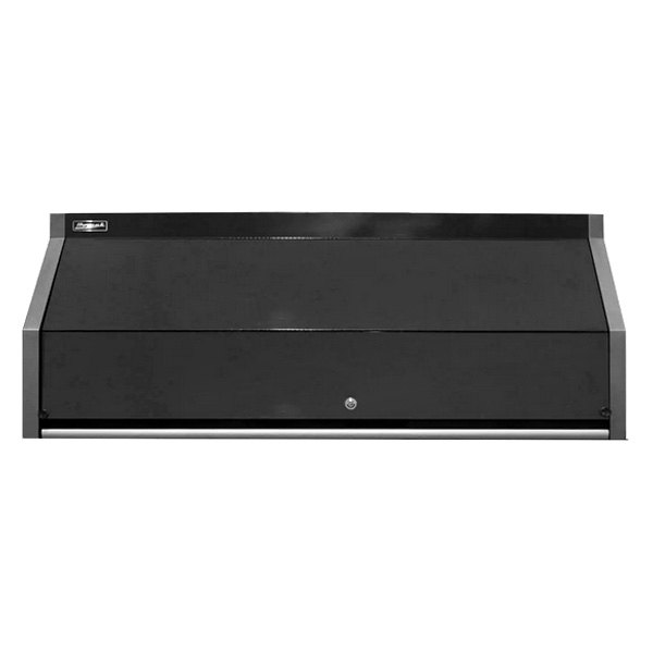 Homak® - HXL™ Midnight Black Top Hutch (72" W x 30" D x 26.125" H)