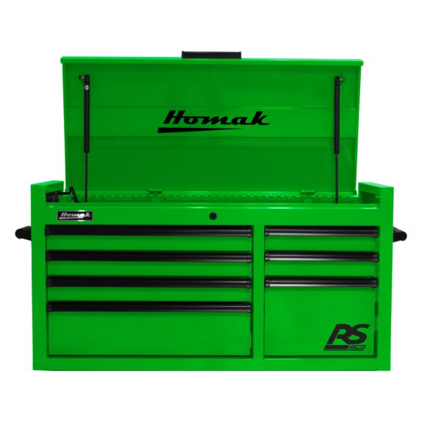 Homak® - RS Pro™ Lime Green Top Chest (41" W x 24" D x 21" H)