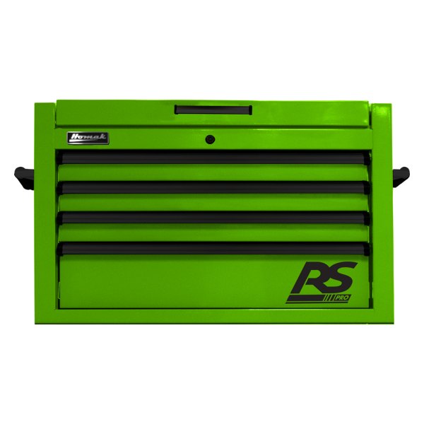 Homak® - RS Pro™ Lime Green Top Chest (35" W x 24" D x 21" H)