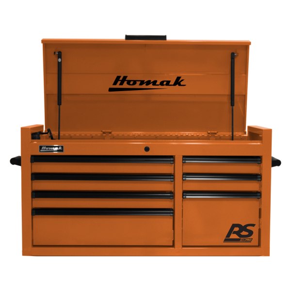 Homak® - RS Pro™ Orange Top Chest (41" W x 24" D x 21" H)