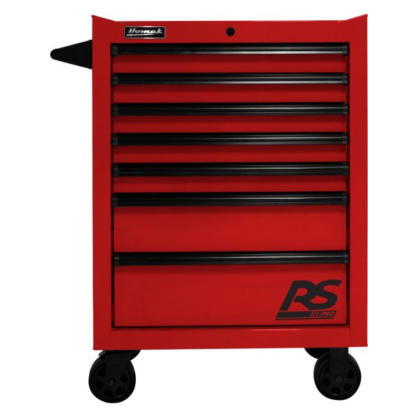 Homak® - RS Pro™ Red Rolling Tool Cabinet (27" W x 24" D x 39" H)