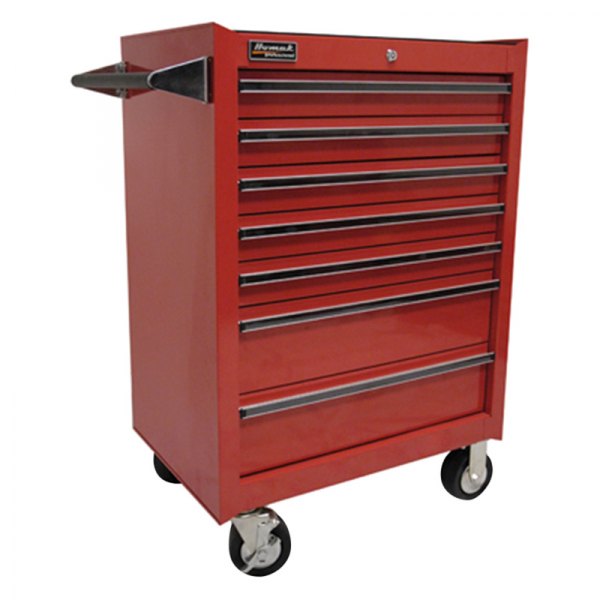 Homak® - Pro™ Red Rolling Tool Cabinet (27" W x 18" D x 39" H)