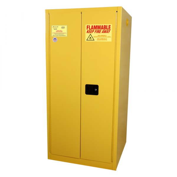 Homak® - 60 gal Yellow Flammable Liquids Safety Cabinet
