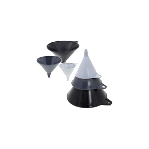 Hopkins Towing® - 3-Piece Gray and Black Polyethylene High-Density Funnel Set