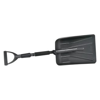 Hopkins Towing® - 9" Poly Auto Emergency Snow Shovel with 37" D-Grip Poly Telescoping Handle