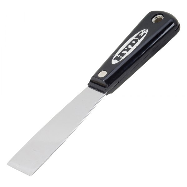 HYDE® - Black & Silver™ 1-1/4" Stiff Carbon Steel Putty Knife