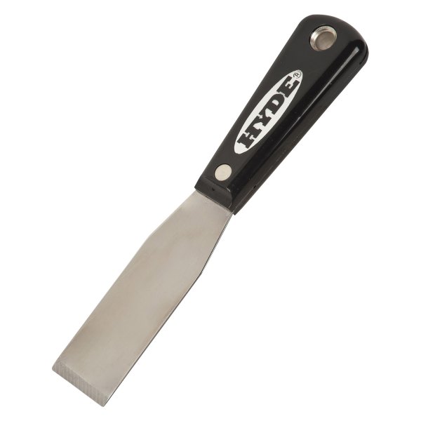HYDE® - Black & Silver™ 1-5/16" Stiff Carbon Steel Chisel Putty Knife