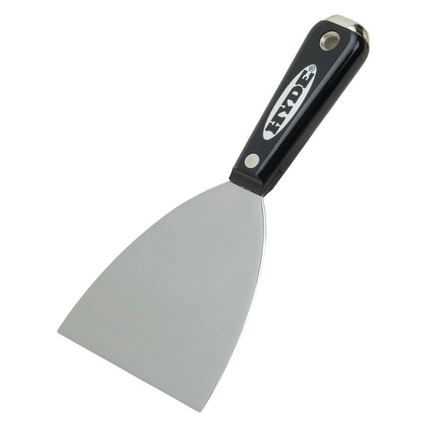 HYDE® - Black & Silver™ Hammer Head™ 4" Flexible Carbon Steel Joint Knife