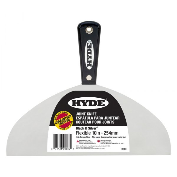 HYDE® - Black & Silver™ 10" Flexible Carbon Steel Joint Knife