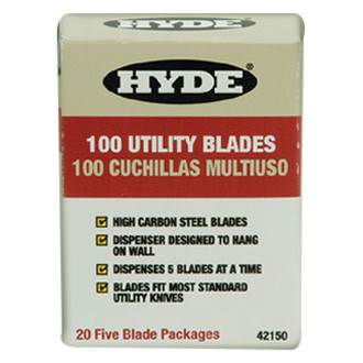 HYDE® - Heavy Duty Trapezoid Blades (100 Pieces)