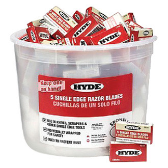 HYDE® - Replacement 2-1/2" Razor Steel Pail Razor Blades