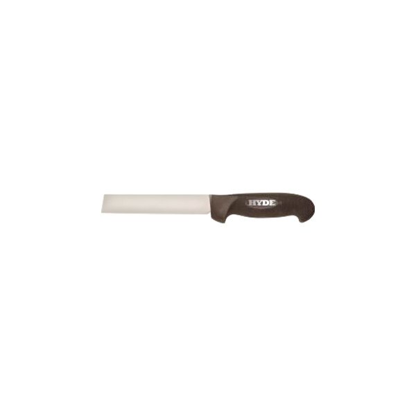 HYDE® - Black & Silver™ 6" Square Point Fixed Utility Knife