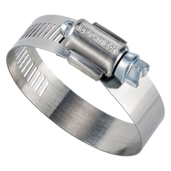 Ideal Division® - 50 Series™ Hy-Gear™ 4-1/2" x 3" SAE Silver Stainless Steel Hose Clamp