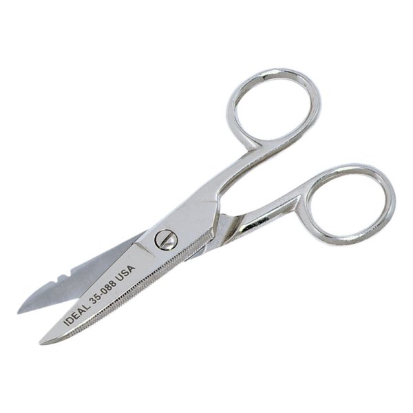 IDEAL Electrical® - 5-1/2" Stripping Notch Electricians Scissors