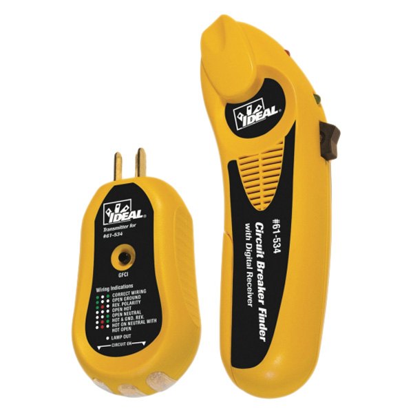 IDEAL Electrical® - Automatic Circuit Tester with Digital Receiver and GFCI Receptacle