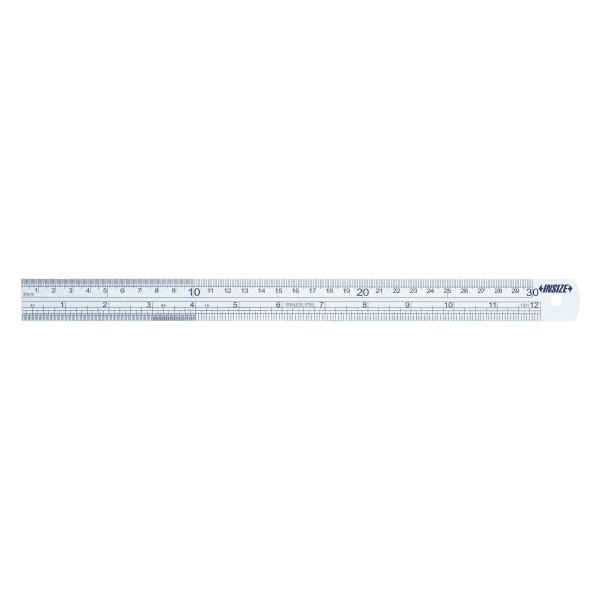 Insize® - 60" (1500 mm) SAE/Metric Semi-Flexible Stainless Steel Ruler