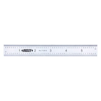 Insize® - 12" SAE Steel 4R Rigid Ruler
