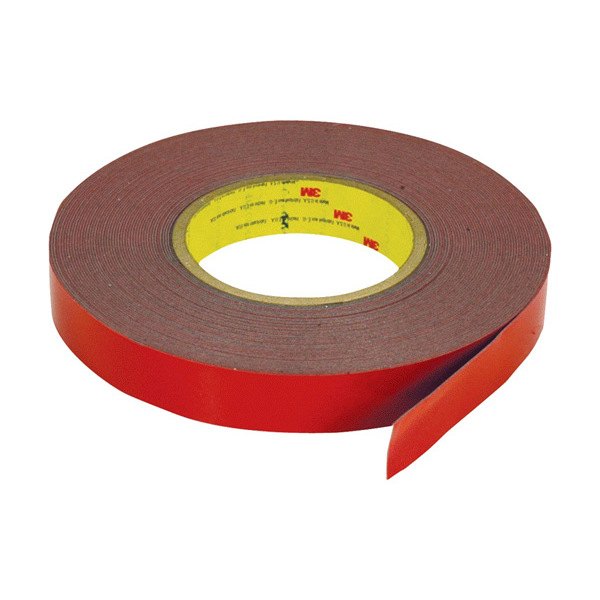 Install Bay 3mdst22 3m Yd X 0 Red Double Sided Foam Tape 1 Roll Toolsid Com