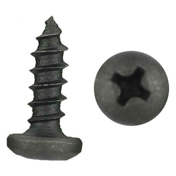 Install Bay® - #8 x 1/2" Steel Black Phillips Pan Head SAE Screws (500 Pieces)