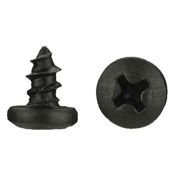 Install Bay® - #8 x 1/4" Steel Black Phillips Pan Head SAE Screws (500 Pieces)