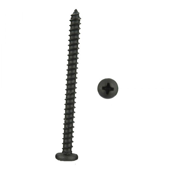 Install Bay® - #8 x 2" Steel Black Phillips Pan Head SAE Screws (500 Pieces)