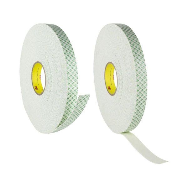 Install Bay® - 3M™ 108' x 1" White Urethane Double-Sided Foam Tape