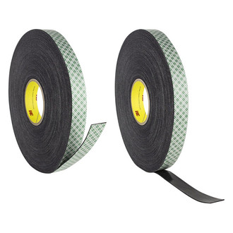 Install Bay® 3M4056 - 3M™ 108' x 1" Black Urethane Double-Sided Foam Tape