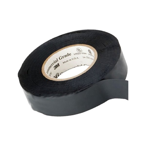 Install Bay® 3M70010 3M™ 60' x 0.75" Black Mid Grade Electrical Tape