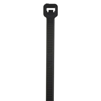 Install Bay® - 14" x 120 lb Nylon Black Heavy-Duty Cable Ties