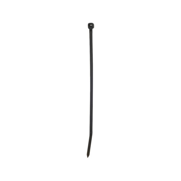 Install Bay® - 6" x 30 lb Nylon Black Weather Resistant Cable Tie