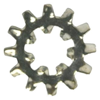 Install Bay® - #10 Zinc External and Internal Tooth Lock Washers (100 Pieces)