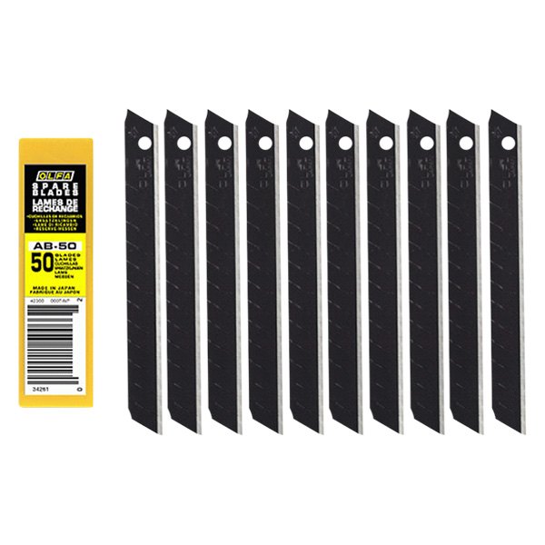 Install Bay® - OLFA™ Segmented Utility Blade for OLFA™ Slide Lock Retractable Utility Knife (50 Pieces)