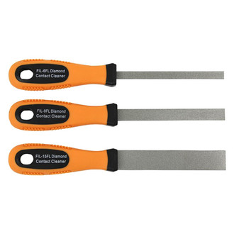 IPA® - 6-1/2" Rectangular Flexible File Set with Handle, 3 Pieces