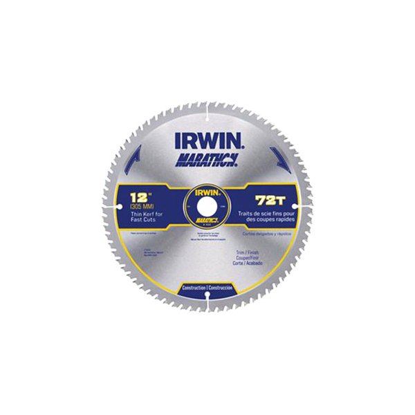 IRWIN® - Marathon™ 12" 72T ATB Circular Saw Blade