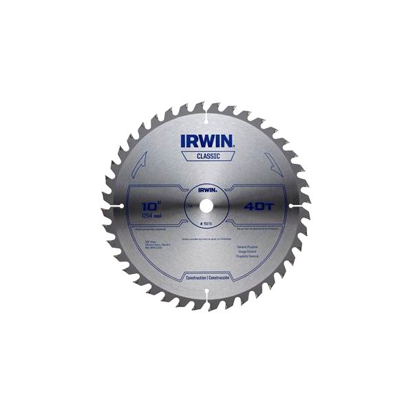 IRWIN® - 10" 40T Carbide ATB Circular Saw Blade