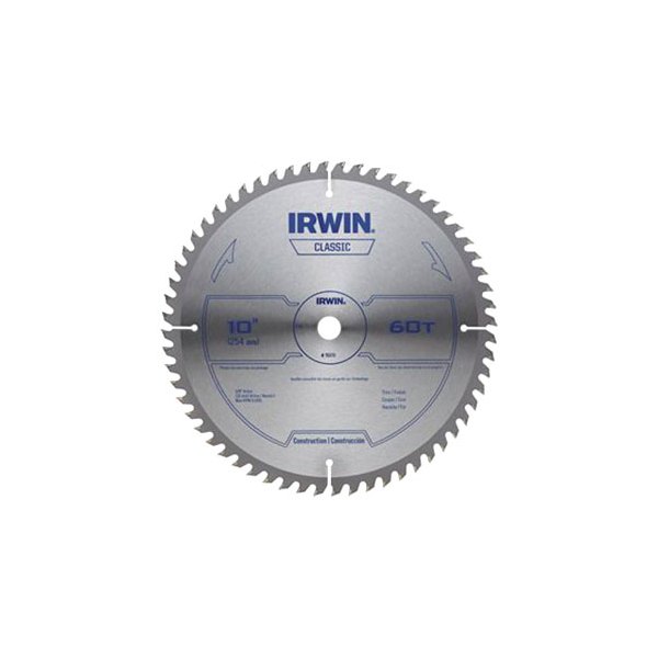 IRWIN® - 10" 60T Carbide ATB Circular Saw Blade