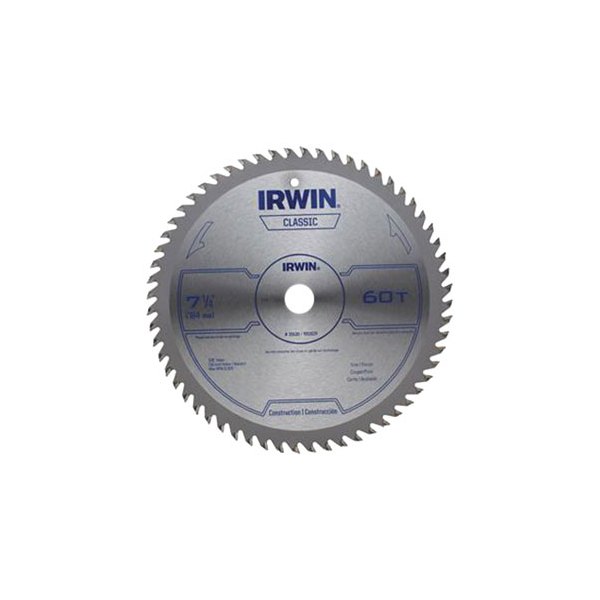 IRWIN® - 7-1/4" 60T Carbide ATB Circular Saw Blade