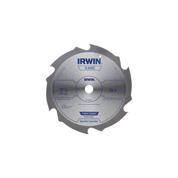 IRWIN® - 7-1/4" 6T Steel ATB Circular Saw Blade