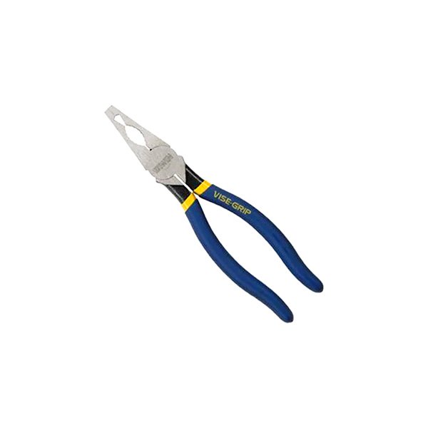 IRWIN® - Vise-Grip™ 8" Box Joint Straight Jaws Multi-Material Handle Conduit Locknut Reaming Needle Nose Pliers